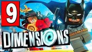 LEGO Dimensions Walkthrough Part 9 AN UNWANTED UPGRADE  CYBERKING ROBOT BOSS [upl. by Reidar]