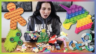 Unboxing An ENTIRE Fidget Toy Advent Calendar [upl. by Tena]