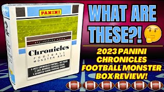 ARE THESE WORTH OPENING FOR 40🤑 2023 CHRONICLES FOOTBALL MONSTER BOX REVIEW🏈 [upl. by Otilegna92]