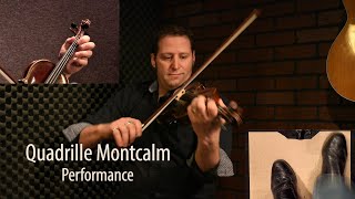 Quadrille Montcalm  Québécois Fiddle Lesson by André Brunet [upl. by Cecily]