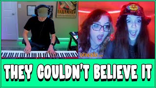 Pianist Flexes His Perfect Pitch on OMEGLE [upl. by Innaig]