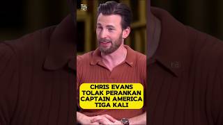 Chris Evans pernah tolak perankan Captain America marvel [upl. by Susejedesoj]