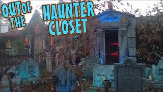 DIY Halloween Decorations  Halloween Display Ideas  Haunted House Walkthrough Tour [upl. by Adnoval]