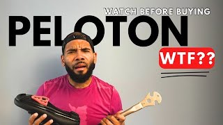 WTF Peloton  Watch Before Buying Bike Assembly Workout Session Cycling Shoes amp MORE [upl. by Oren199]