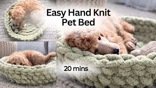 Master The Art Of Finger Knitting Baskets Pet Beds amp More In 20 Minutes [upl. by Llenram]