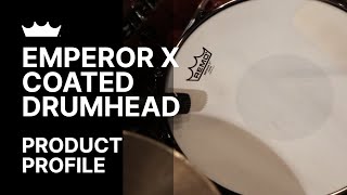 Emperor X Coated Drumhead  Remo [upl. by Noreh]