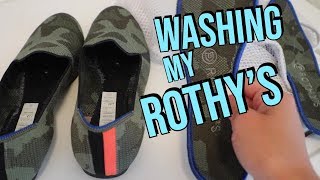 Washing Rothys Loafers [upl. by Sivat]