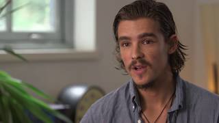 An Interview With God Brenton Thwaites Interview [upl. by Sirac]