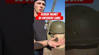 1980s Kevlar Military Helmet vs Different Caliber Bullets [upl. by Titus]