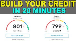 The BEST way to begin building your Credit Score for FREE For Beginners [upl. by Atiral]