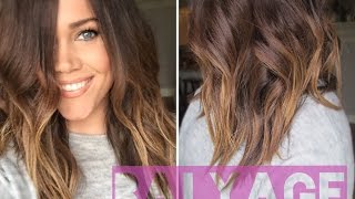 How to Balayage Highlight Your Hair at Home [upl. by Alyl294]