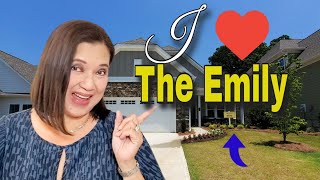 I Love THE EMILY Plan Downsizers Dream  Cresswind Wesley Chapel Gated 55 Active Adult Community [upl. by Yenmor]