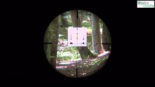 Sightron SIII 1050x60 LR reticle Mil Dot subtensions [upl. by Froemming]