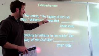 Summary Writing Introduction  ESL Flipping the Classroom [upl. by Redford]