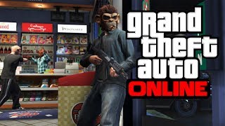 GTA V  How To Use Masks To Remove amp Avoid Wanted Level in Grand Theft Auto Online [upl. by Noiram187]