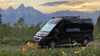 2021 Ram Promaster 136quot High Roof Van Tour [upl. by Ahsened]