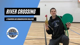 River Crossing  Phys Ed Team Building and Communication Game Modifiable for Online and At Home [upl. by Adnilram]