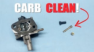 How to Clean a Honda GX Carburetor [upl. by Sadowski564]