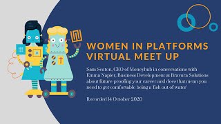 Women in Platforms Emma Napier on futureproofing your career [upl. by Karlee]