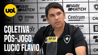 LÚCIO FLÁVIO O MOMENTO QUE O BOTAFOGO VIVE MOSTRA A CAPACIDADE DO GRUPO E DO ELENCO [upl. by Zampino184]