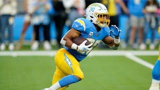 Austin Ekeler Top Plays Of 2022  LA Chargers [upl. by Aerdnaz354]