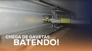 Aprenda a instalar corrediças com amortecedor [upl. by Grewitz]