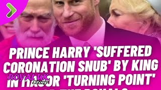 Royal Family News Latest Prince Harry suffered Coronation snub by King in major turning poi [upl. by Ansela]