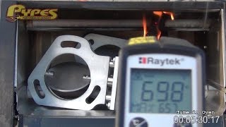 Pypes Exhaust Electric Cutout Heat Test [upl. by Ragse]