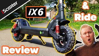 iScooter IX6 Review and Ride 2023 Model [upl. by Eidob]