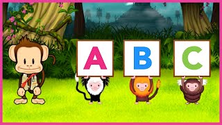 Monkey Word School Adventure Gameplay for Kids  Play Learn ABC Phonics Spellings Words Writing [upl. by Caye]