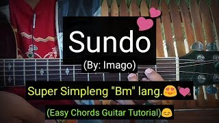 Sundo  Imago Easy Chords Guitar Tutorial [upl. by Colville]