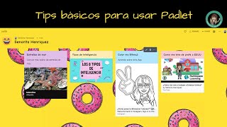 Tips básicos para usar Padlet [upl. by Nilya]