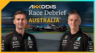 What happened to Lewis’ Power Unit  2024 Australian GP Akkodis F1 Race Debrief [upl. by Hirza]