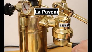 A Perfect Espresso  La Pavoni [upl. by Couq]