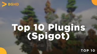 Top 10 Premium Spigot Plugins 2020 [upl. by Guadalupe]