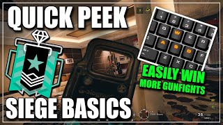 How To QUICK PEEKLEAN  Siege Basics Rainbow Six Siege [upl. by Koser851]