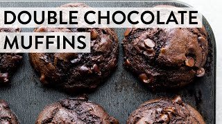 Double Chocolate Muffins  Sallys Baking Recipes [upl. by Town]