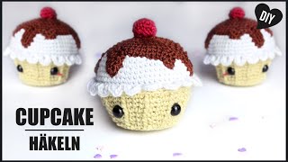 Cupcake häkeln  GeburtstagsEdition  Amigurumi Häkelanleitung  DIY by Pfirsichteufel [upl. by Aenad]