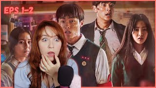 ALL OF US ARE DEAD REACTION Episode 1 and 2  지금 우리 학교는 [upl. by Pierson]