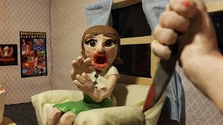 Crimson Screen Horror Claymation [upl. by Ahsieki]