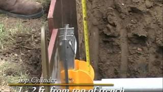 Aluminum Hydraulic Shoring Installation  TrenchTech Inc Trench Shoring Solutions [upl. by Novit]