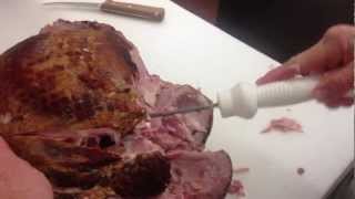 How to Debone a Ham part 2 [upl. by Pik]