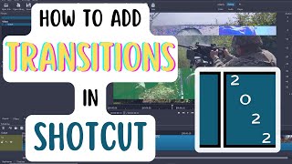 Shotcut Transitions  How to add Transitions in Shotcut 2022 [upl. by Attennyl469]