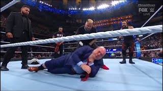 The Bloodline attacks Paul Heyman  WWE SmackDown 6282024 [upl. by Ishmael]