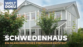 SCHWEDENHÄUSER  So entsteht ein skandinavisches Fertighaus aus Holz  WELT DOKU [upl. by Hillary]