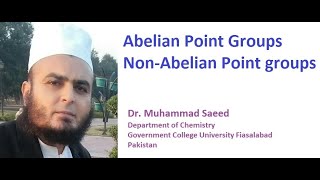 15 Abelian and nonabelian point groups [upl. by Roice240]