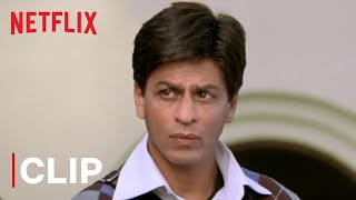 Major Ram Saves Lucky  Shahrukh Khan Zayed Khan  Main Hoon Na  Netflix India [upl. by Stochmal]