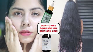 5 WAYS TO USE SQUALANE FOR YOUR SKIN amp HAIR [upl. by Sunderland]