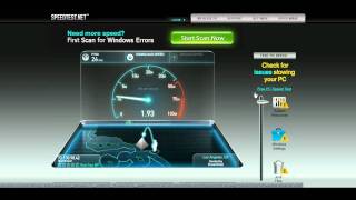 Time Warner Cable Road Runner quotTurboquot Speed Test [upl. by Nylyak]