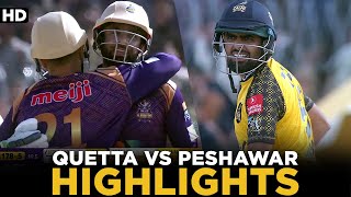 Highlights  Exhibition Match  Quetta Gladiators vs Peshawar Zalmi  HBL PSL  MI2A [upl. by Eyla]